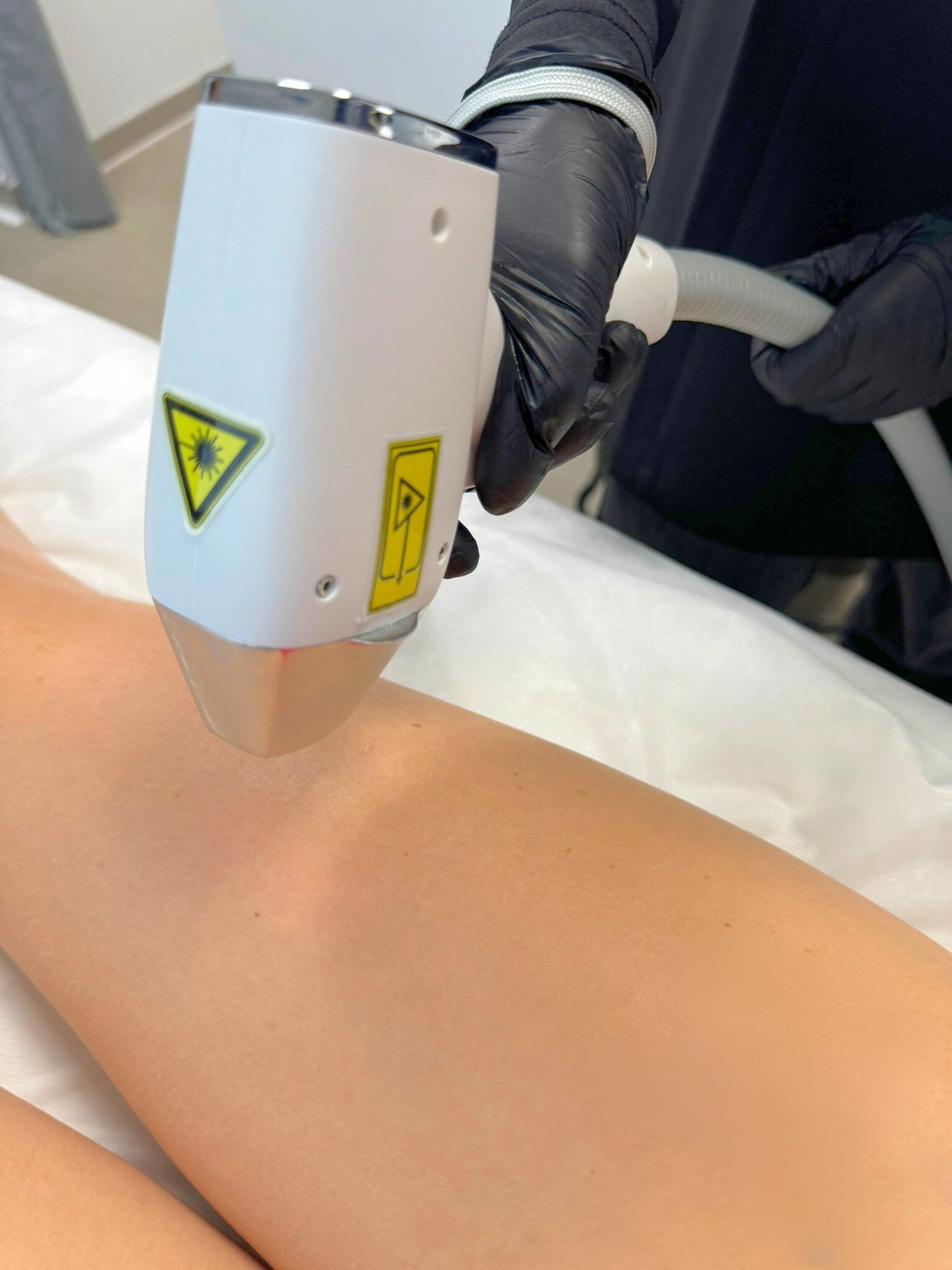 GMP Beauty Concept showroom Groslay — démonstration laser diode professionnel