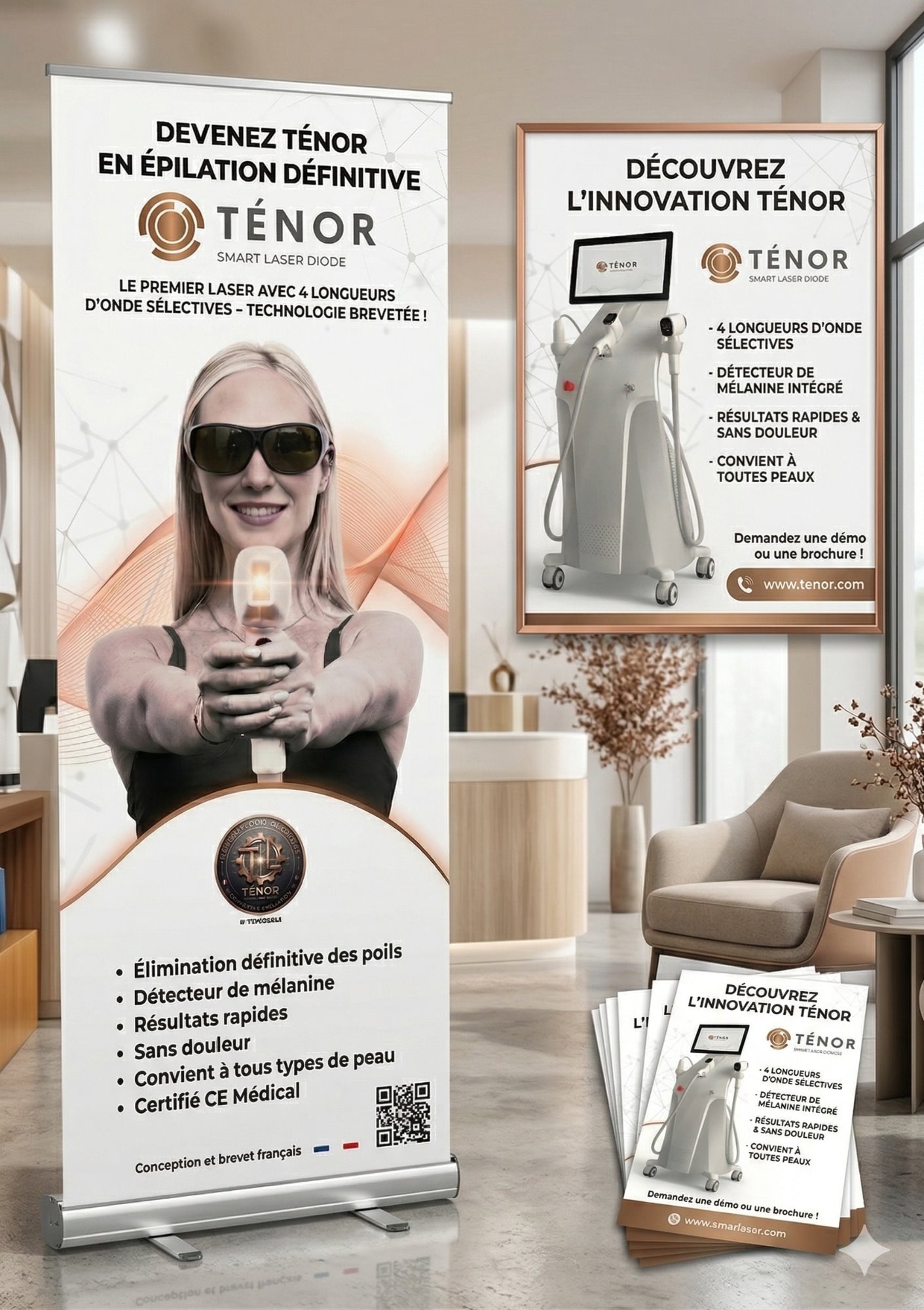 Showroom GMP Beauty Concept Groslay — grossiste appareils esthétiques professionnels