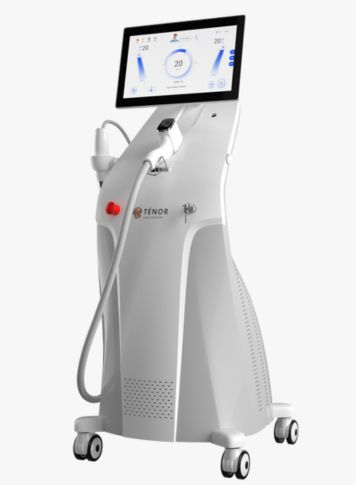 appareil laser diode avec un applicateur corps et visage professionnel